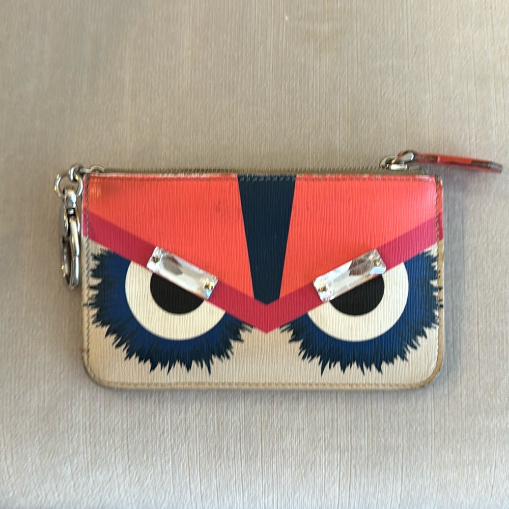 Fendi Monster Card/Key case